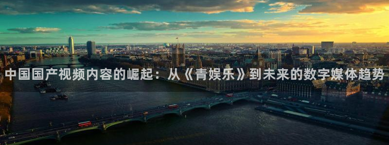 新城平台：中国国产视频内容的崛起：从《青娱乐》到未来的数字媒体趋势